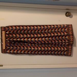 Zara - Printed Pajama Style Pants S